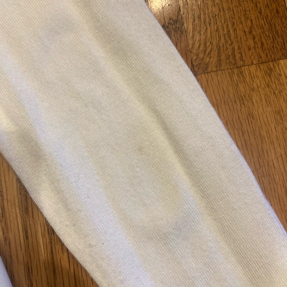 Ted Baker | London Mixed-Media Open-Front Cardigan Size 0 White - Picture 6 of 7